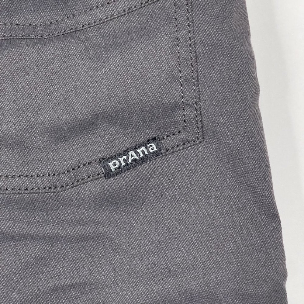 NWT prAna Brion Short 11" Inseam 28 Charcoal Abrasion Resistant Reinforced Rivet - Picture 9 of 16
